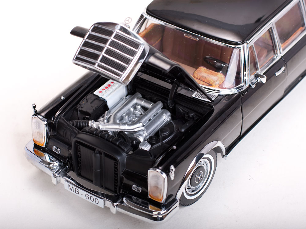 1966 Mercedes-Benz 600 – Black – sunstarmodelcars