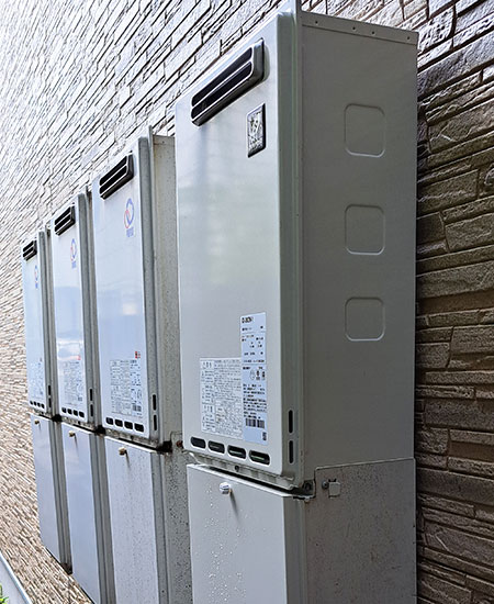 工事費込み】GS-2002W-1＋MC-100｜ガス給湯器｜壁掛・PS標準設置型｜20