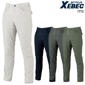 作業服・作業用品 スラックス ジーベックXEBEC 1770【サンワーク本店】