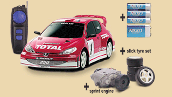 Peugeot 206 WRC Nikko 240061