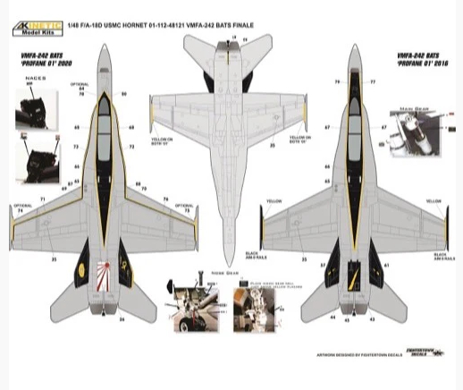 F/A-18 D Hornet - USMC VFMA-225 w/MF Kinetic 48121