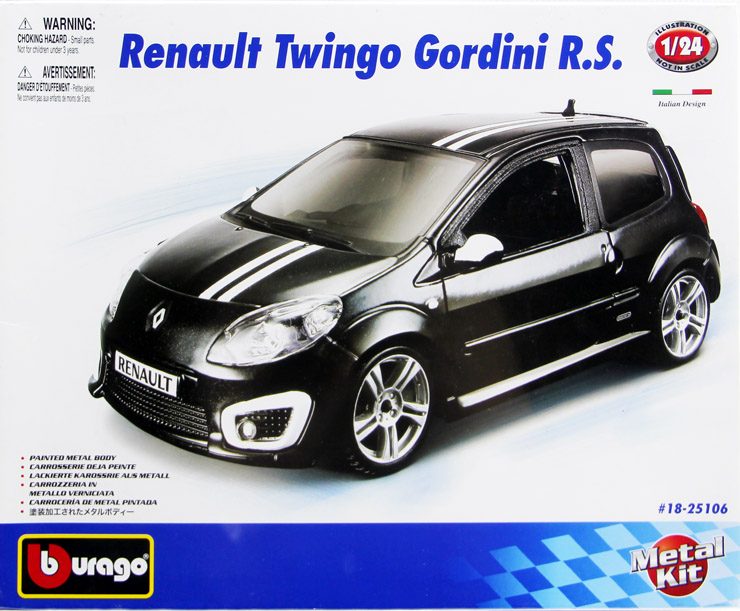 Renault Twingo Gordini R.S Kit - die cast - modèle de collection