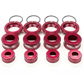 ダンパーカラーチェンジキット タミヤTRFダンパー用 パープル [KN