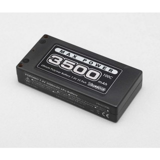 ヨコモ Li-po 4600mAh/7.4V 100C ショートサイズバッテリー [YB-V246BB