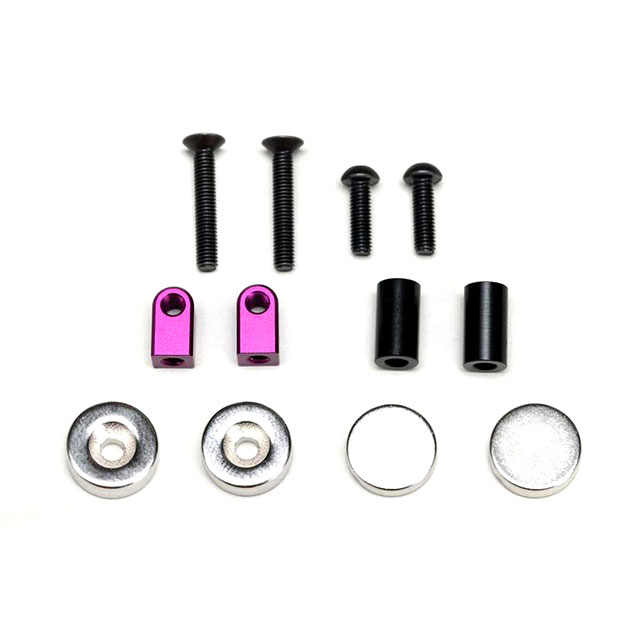 マグネットフロントボディマウント(紫) [ZS-016MGFP] - スーパーラジコン