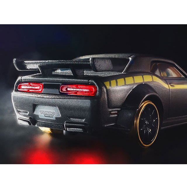 TURBO RACING 1/76 C65シルバーグレー 2WDドリフトカー [C65