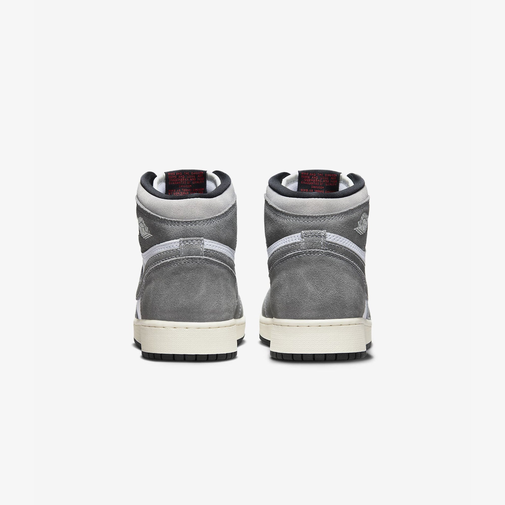 Buy JORDAN AIR JORDAN 1 HIGH OG 'BLACK/WHITE/LIGHT SMOKE GREY' (GS