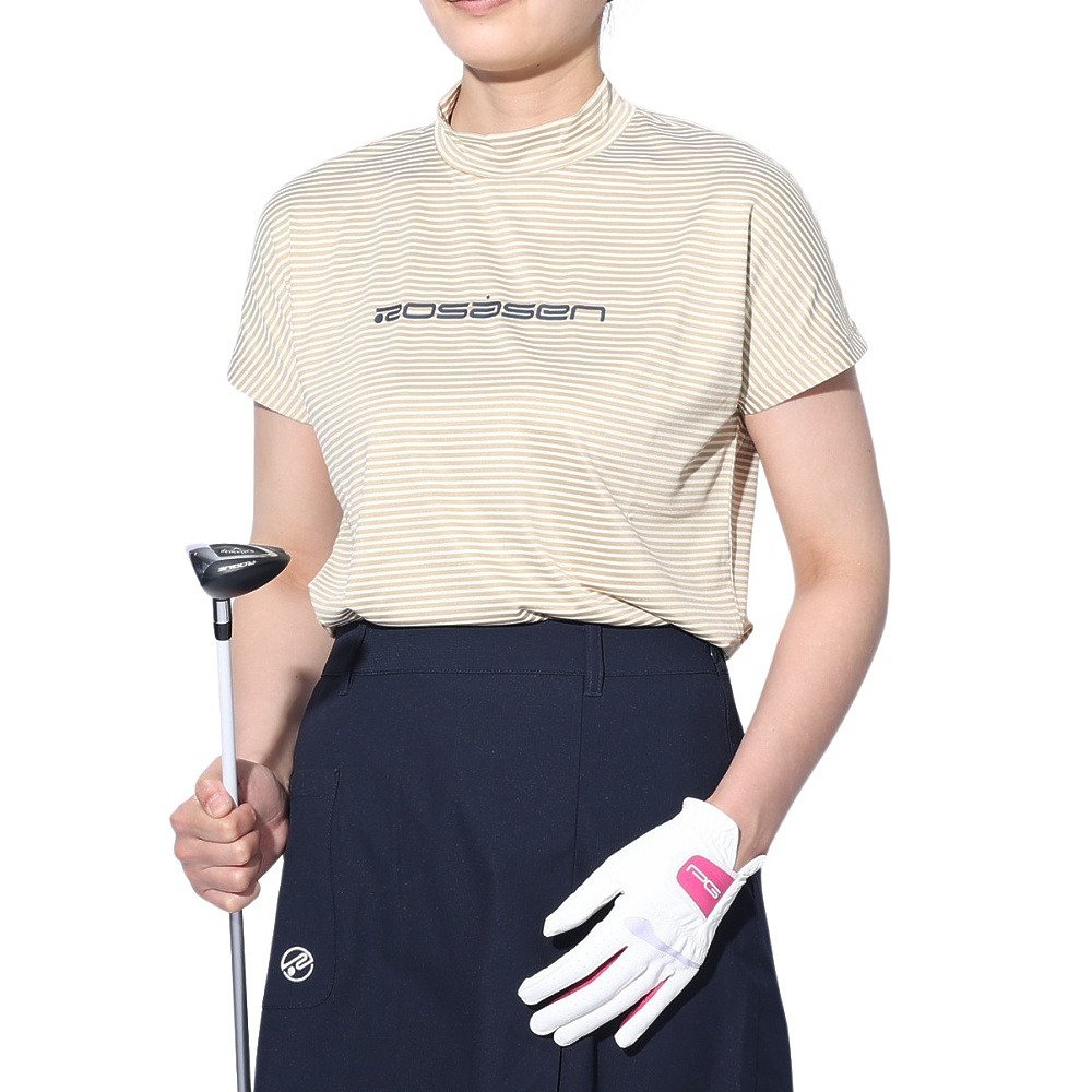 ROSASEN♡中綿♡ロゴライン♡ベスト♡L ゴルフ/スポーツ ROSASEN♡中綿
