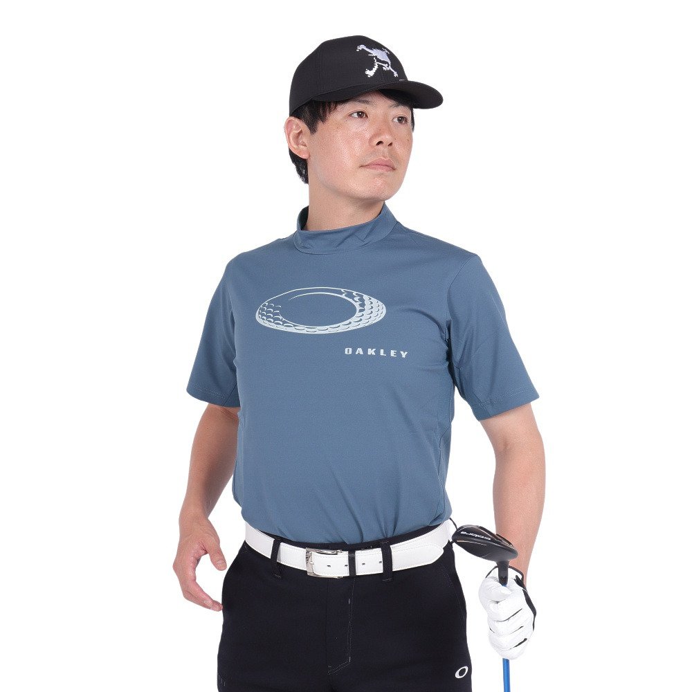 オークリー（OAKLEY）（メンズ）ゴルフウェア ELI モックネック 半袖