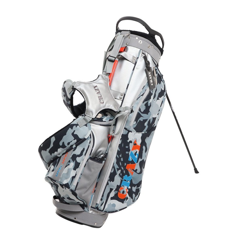 クレイジー（CLAZY）（メンズ）ゴルフ キャディバッグ スタンド式 8型