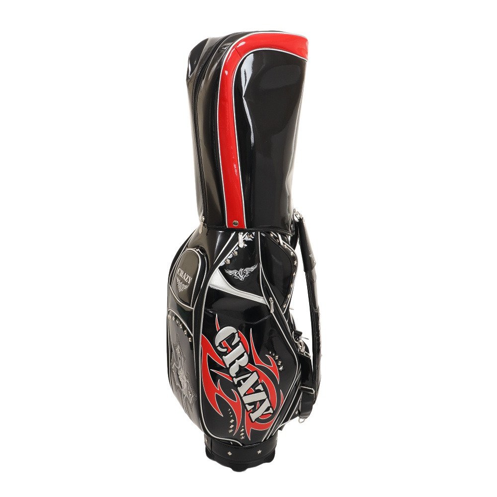クレイジー（CLAZY）（メンズ）ゴルフ キャディバッグ カート式 9型 5