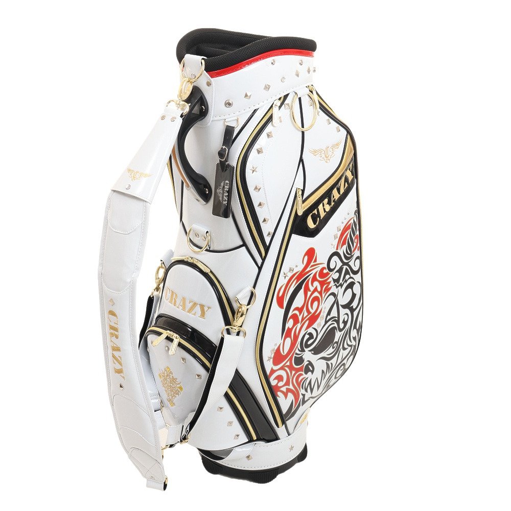 クレイジー（CLAZY）（メンズ）ゴルフ キャディバッグ カート式 9型 5