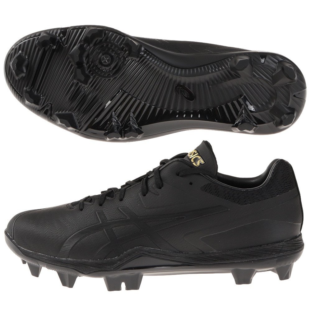 アシックス（ASICS）（メンズ）野球スパイク 黒 GOLDSTAGE SM S