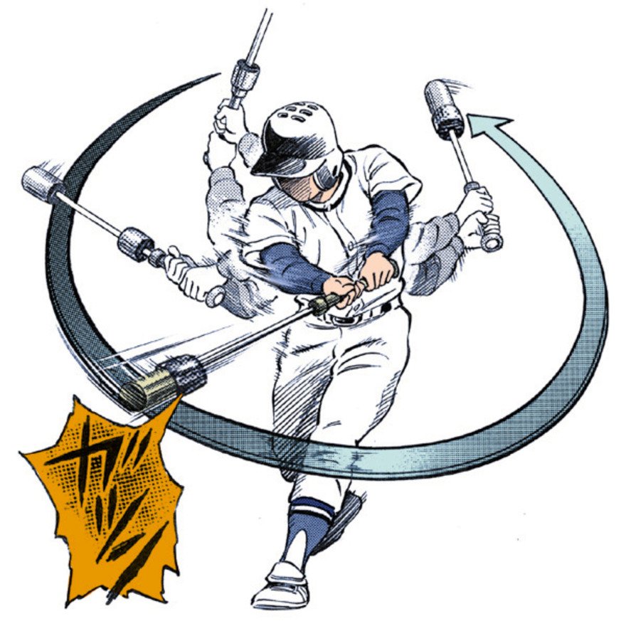 ウチダ（UCHIDA）（メンズ）野球 トレーニング用バット パワー