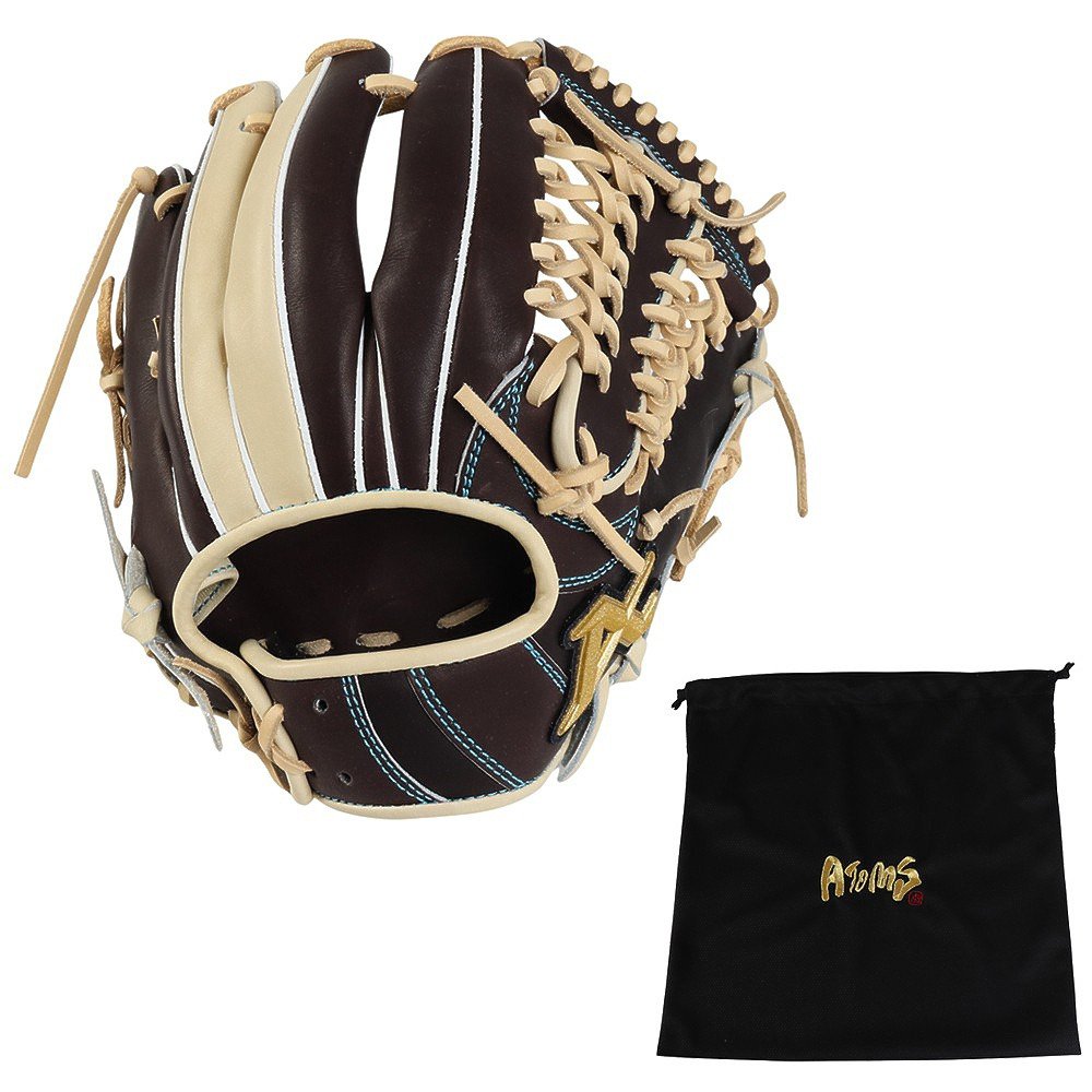 アトムズ（ATOMS）（メンズ）軟式用グラブ 内野手 野球グローブ 一般