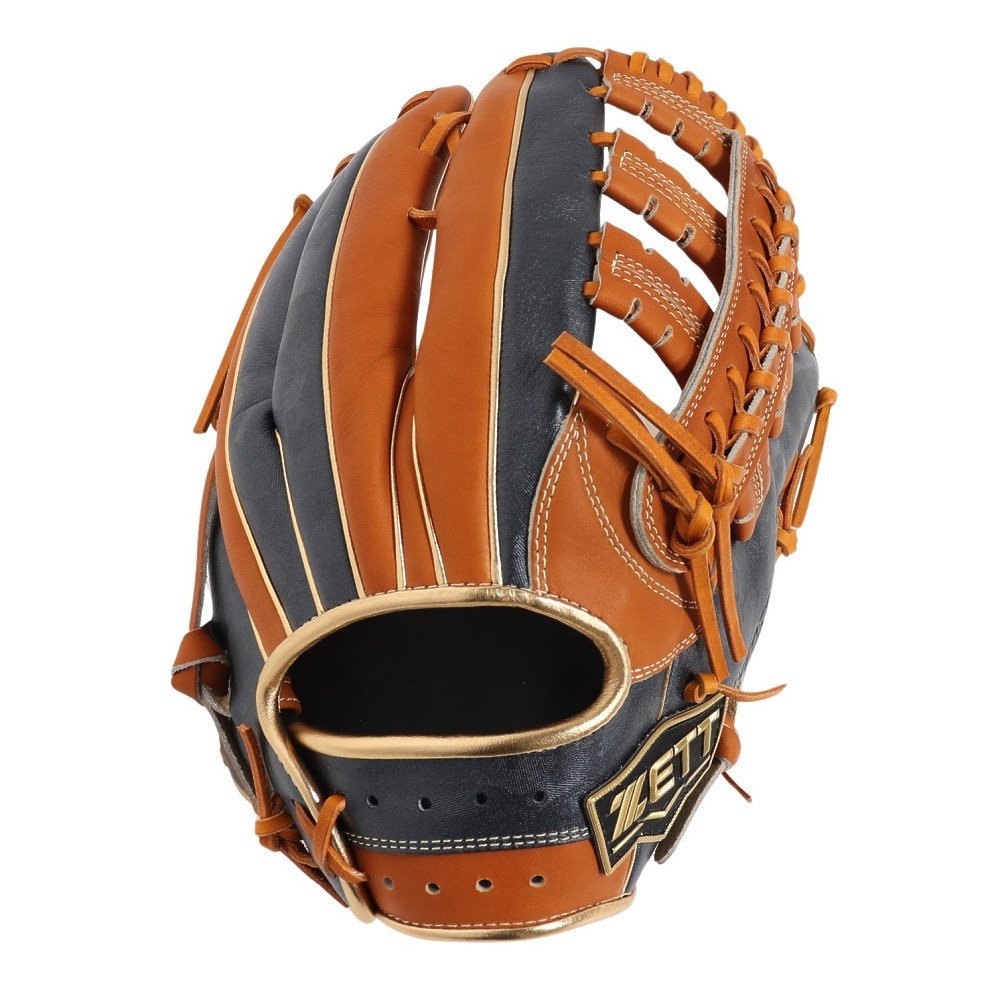 ゼット（ZETT）（メンズ）軟式用グラブ 外野手用 野球グローブ 一般