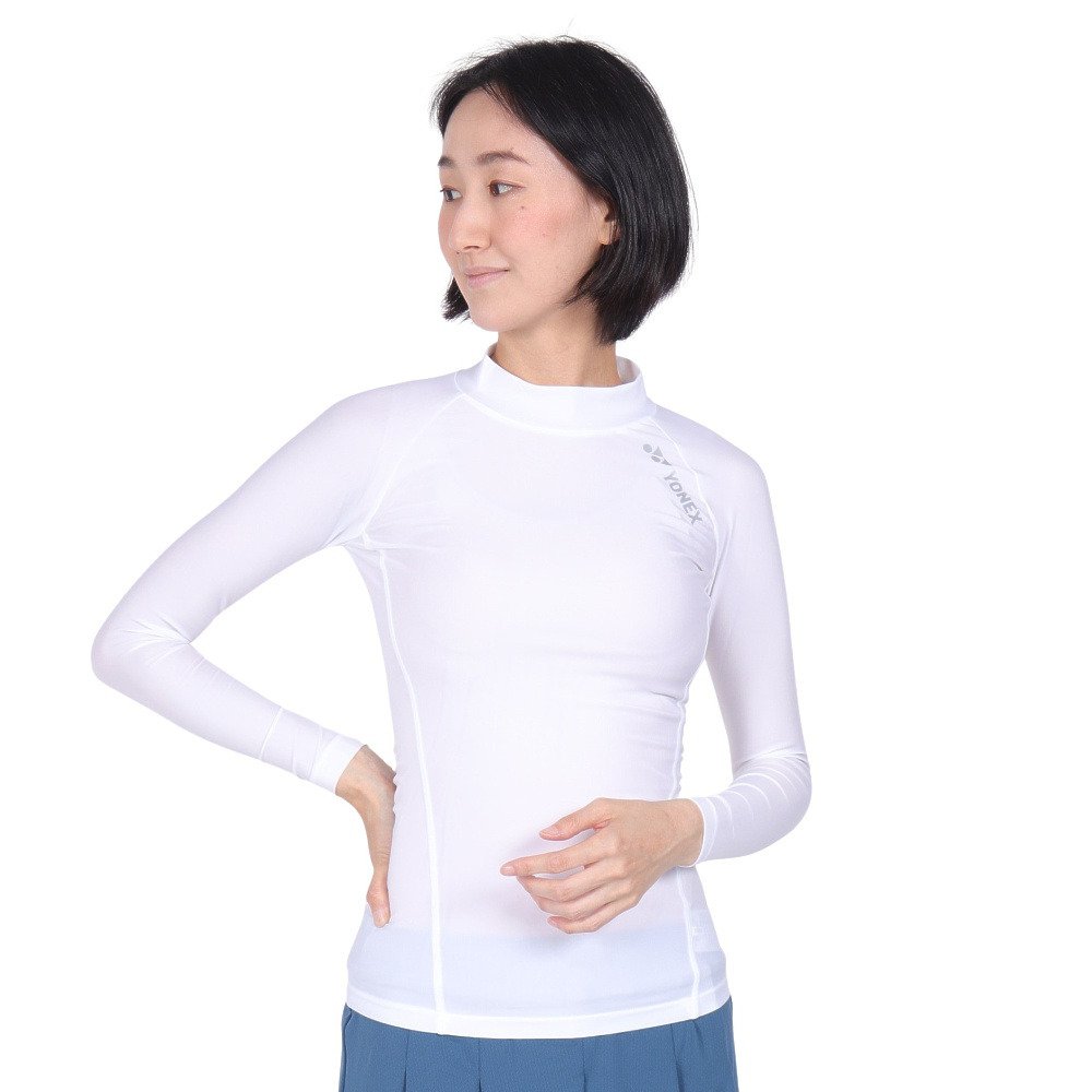 ヨネックス（YONEX）（レディース）テニスウェア ハイネック長袖シャツ