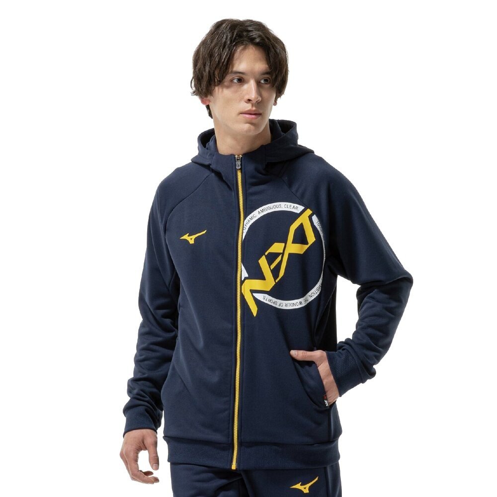 ミズノ（MIZUNO）（メンズ、レディース）N-XT 速乾スウェットジップ