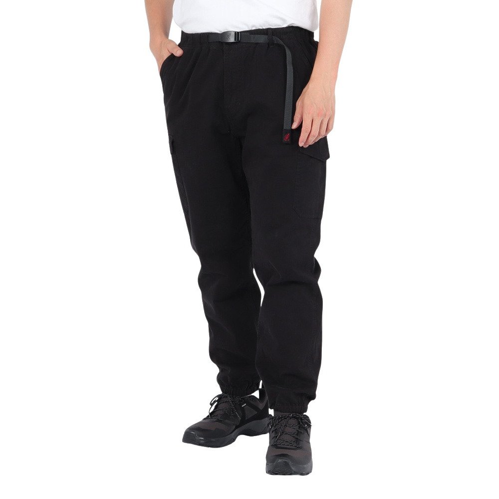 グラミチ（Gramicci）（メンズ）カーゴジョガーパンツ GMP4-FJP01-BLACK