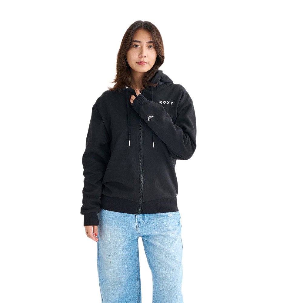 ロキシー（ROXY）（レディース）HISTORICAL LOGO ジップアップフーディ