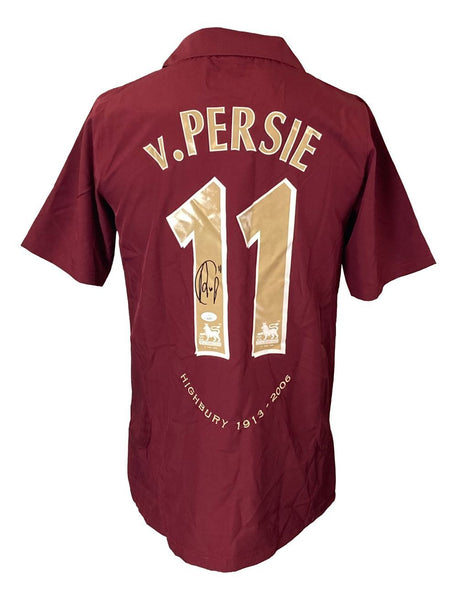 Robin Van Persie Signed Arsenal FC Nike Soccer Jersey JSA – Super