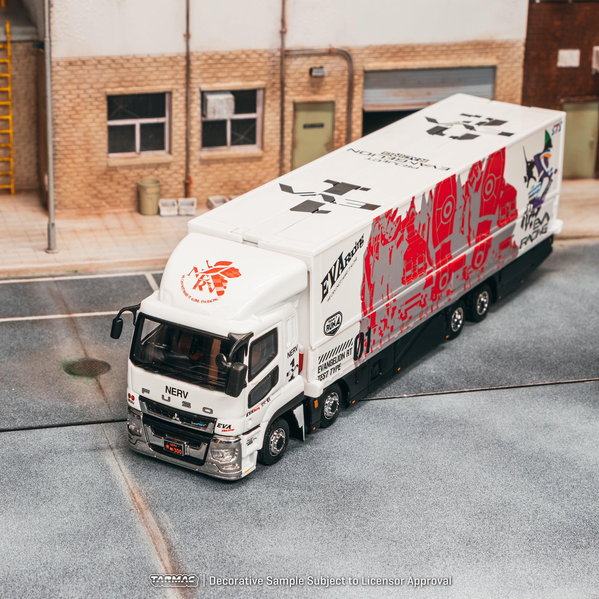 先行予約】＜TARMAC WORKS＞1/64 EVARacing Mitsubishi Fuso Super