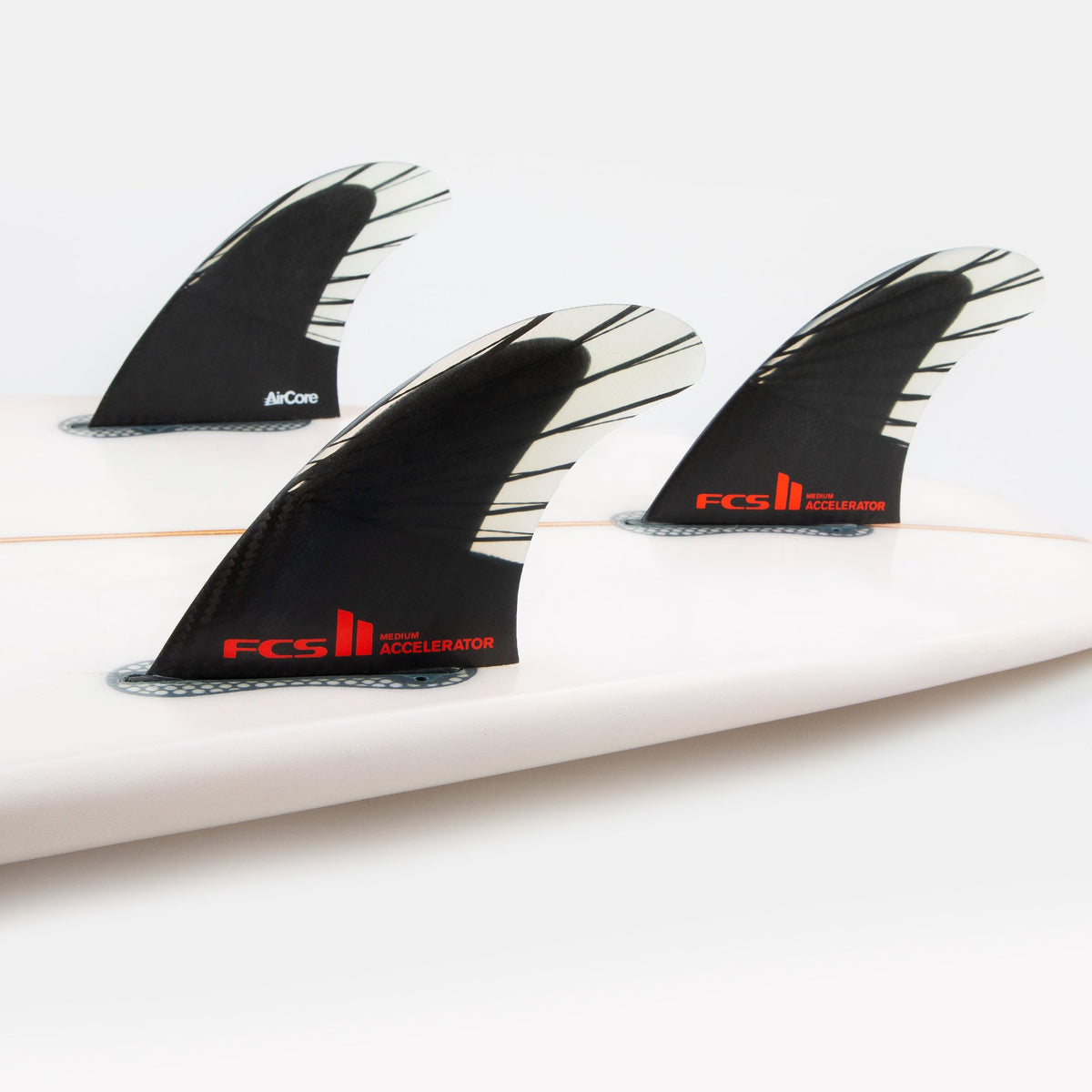 FCS II Accelerator PC Carbon Tri Fins - FCS - FCS US
