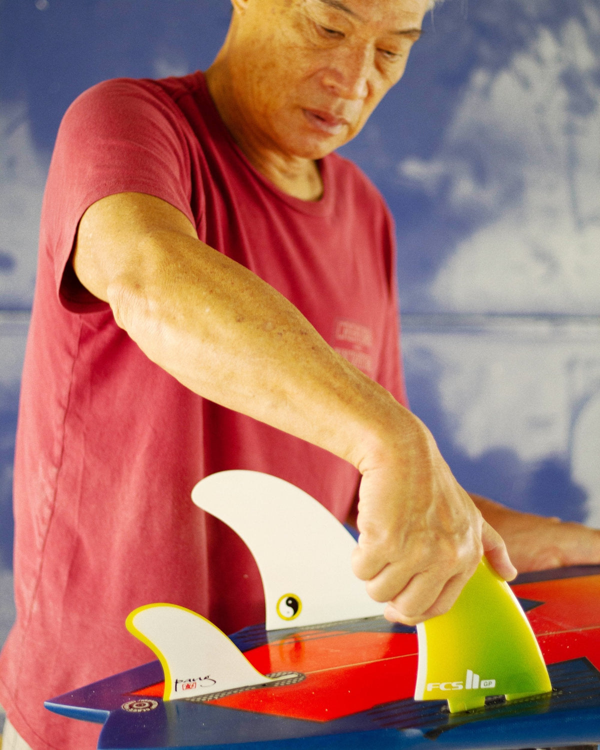 FCS II TOWN & COUNTRY TWIN + STABILISER FIN SET - FCS JAPAN