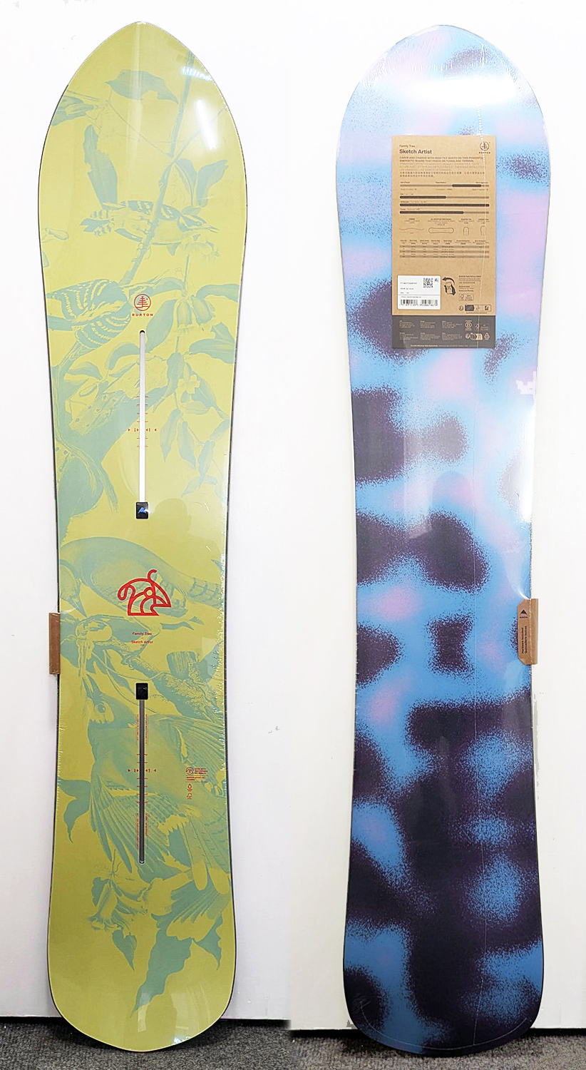 Burton Family Tree Sketch Artist 2026 Snowboard -