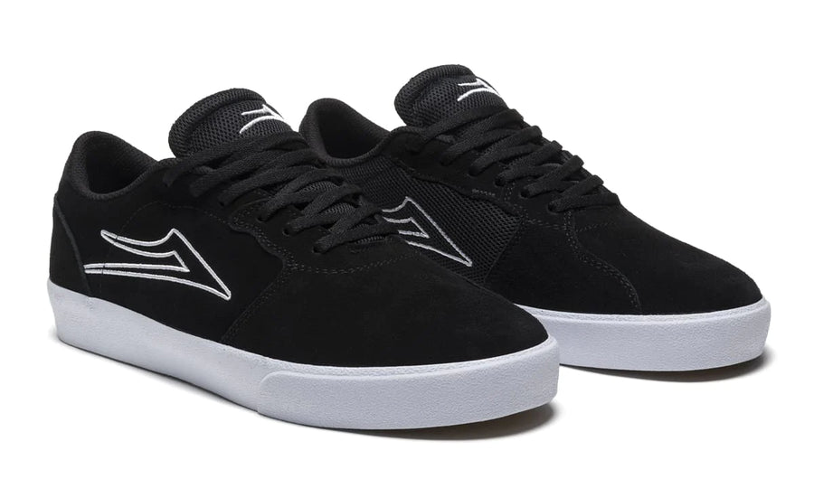 Lakai Cardiff Skateboarding Shoes - Black Suede – Strictly