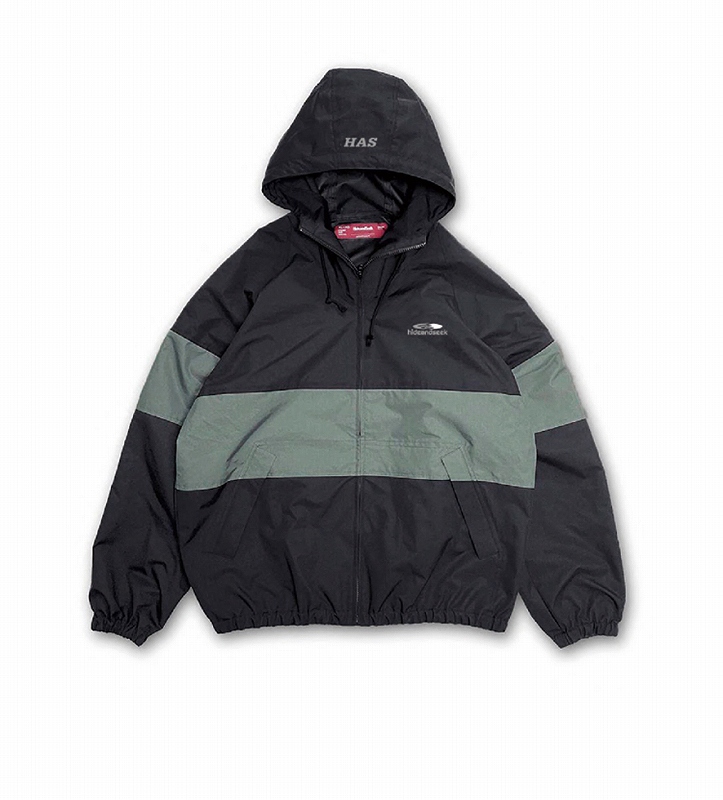 SURPRISE(サプライズ) / Nylon Zip Jacket(23ss) *BLACK*