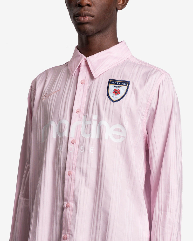 Nike x Martine Rose Dress Shirt in Pink Foam – SVRN