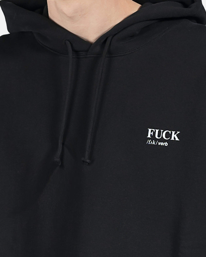 Fuck Definition Hoodie in Black – SVRN