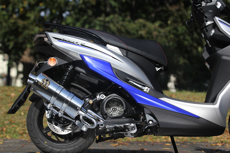 YAMAHA / 2016〜CYGNUSX PURESPORT “OVAL” ゴールドエンブレム SUS