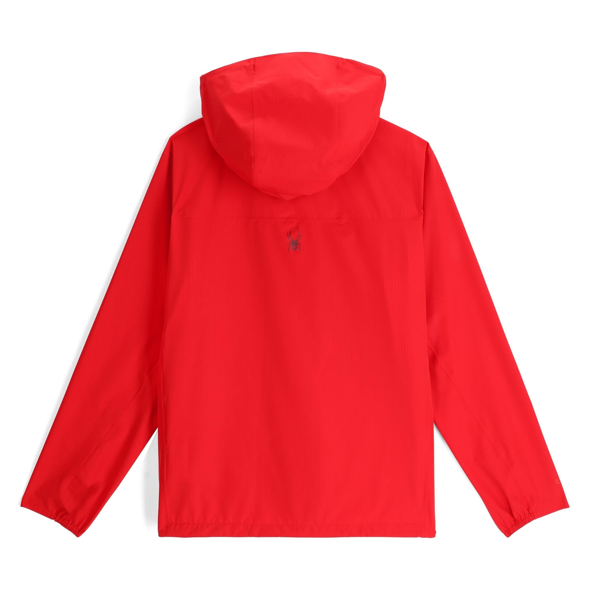 Mens Clutch Rain Shell Jacket - Spyder Red