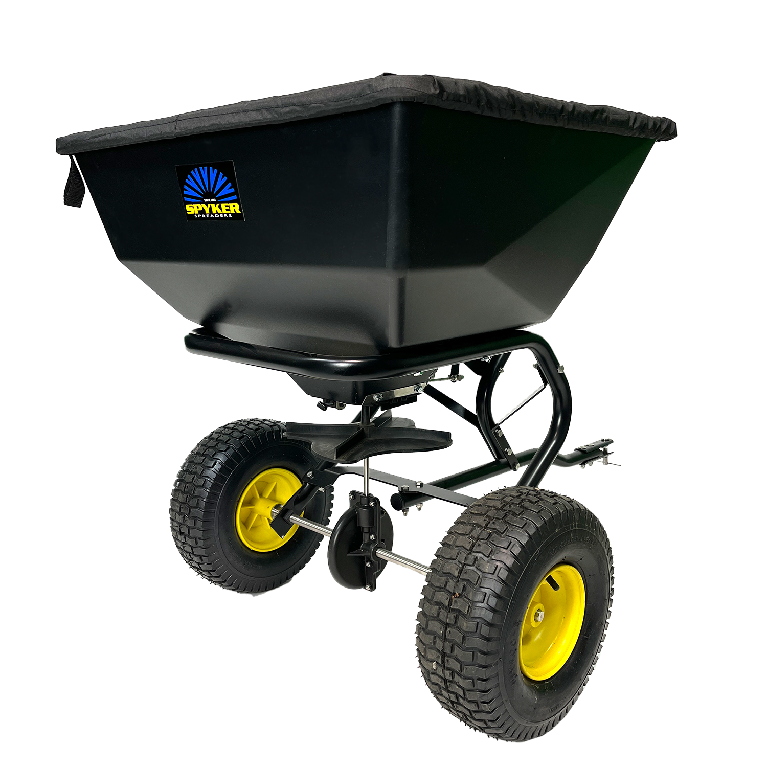 PRO-SERIES SPY200T-1P 200LB TOW BEHIND BROADCAST SPREADER | Spyker