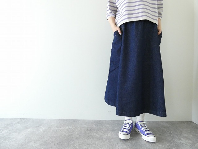 ORCIVAL(オーシバル) デニム イージーフレアポケットスカート(OR