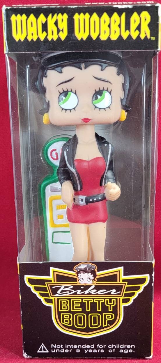 Biker Betty boop wacky wobbler (nib) – SpeedAndGrace