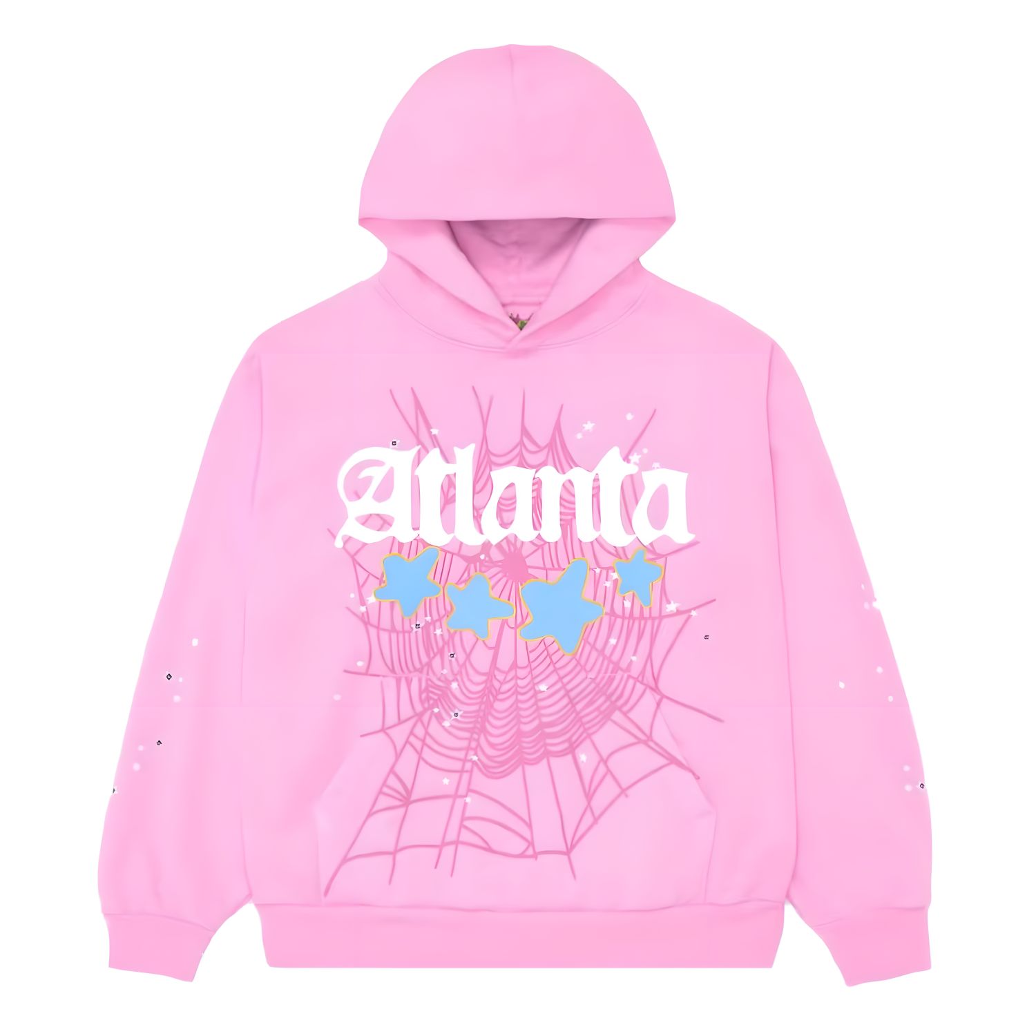 Sp5der Atlanta Hoodie Pink - Spider Hoodie