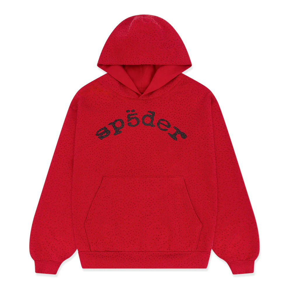 Sp5der VVS Hoodie in Red