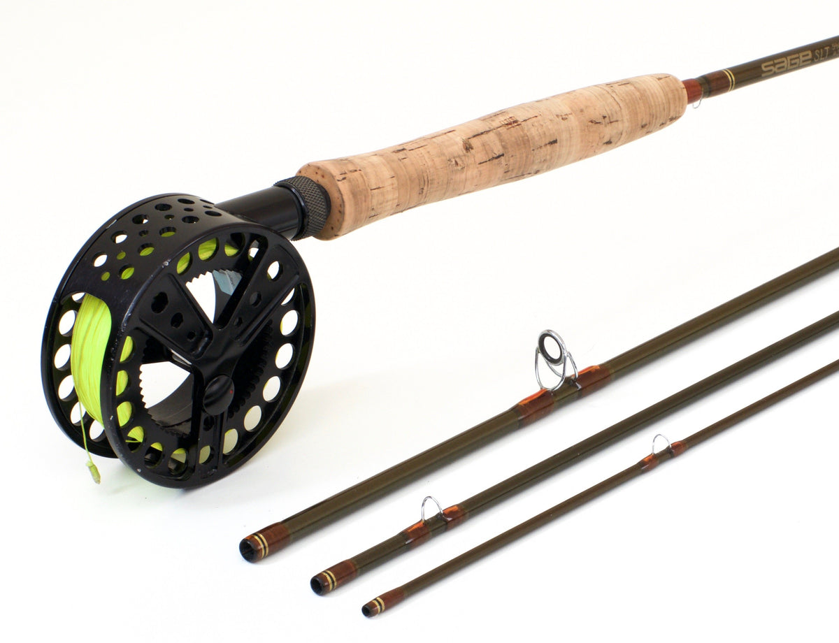 Sage SLT Graphite IIIe 590-4 Center Axis Fly Rod and Reel