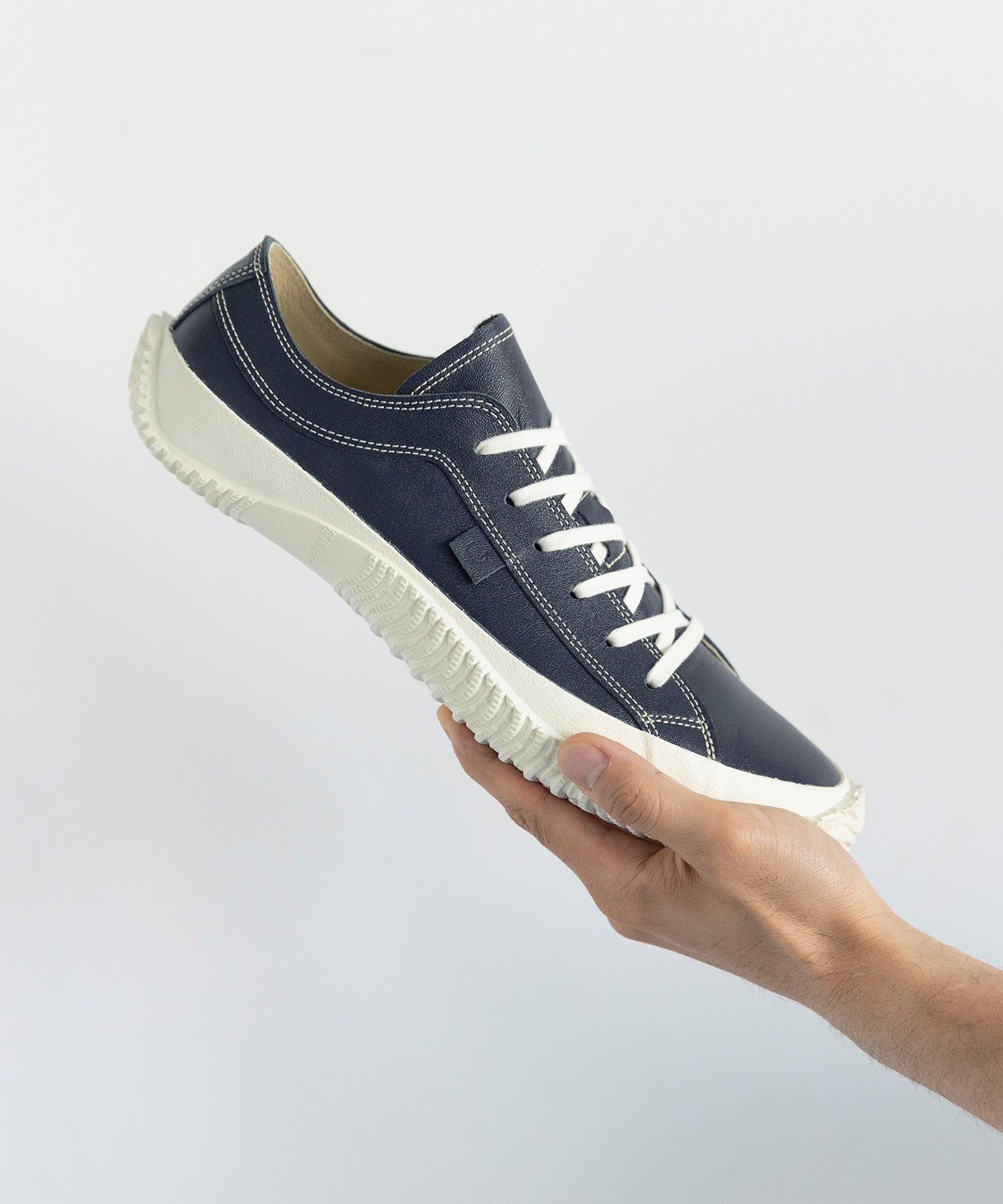 SP-110 Navy | 国産ハンドメイド スニーカー スピングル