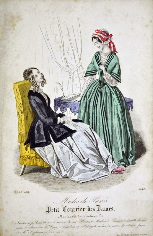 希少】アンティークLes Grandes Modes de Paris 167 Les Modes