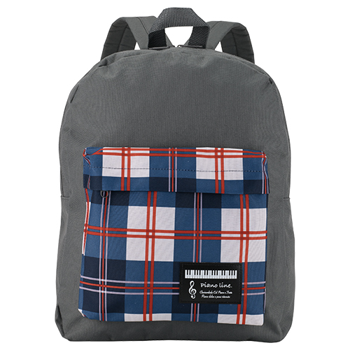 ピアノライン リュックサック（ネイビーチェック） | エスピーマルシェ