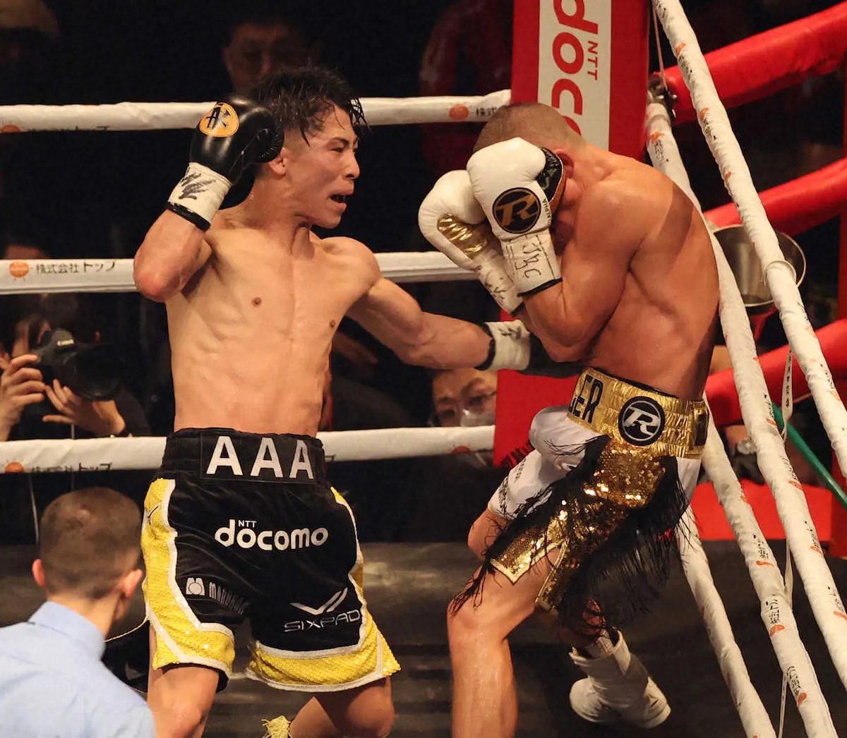 世界バンタム級4団体王座統一戦 井上尚弥VSポール・バトラー＞記者会見