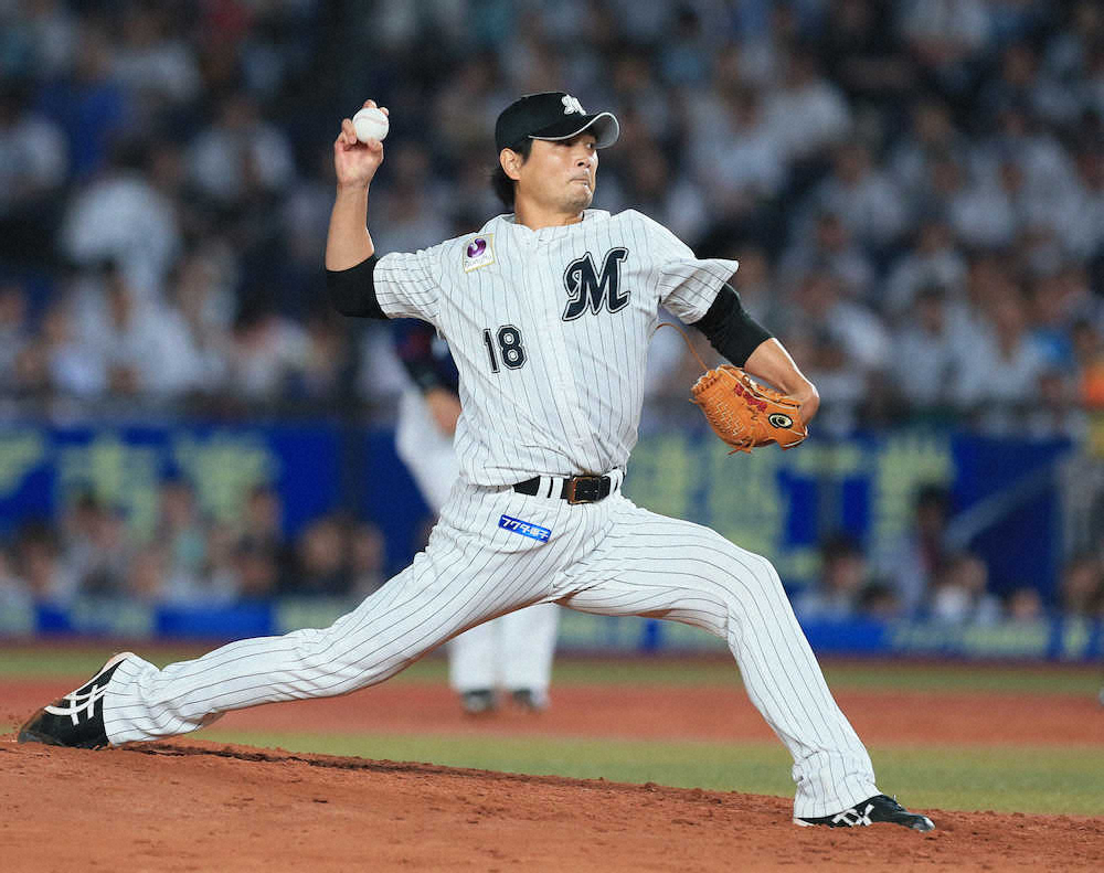 ロッテ 涌井、楽天移籍発表「勝つための努力と準備は変わらない