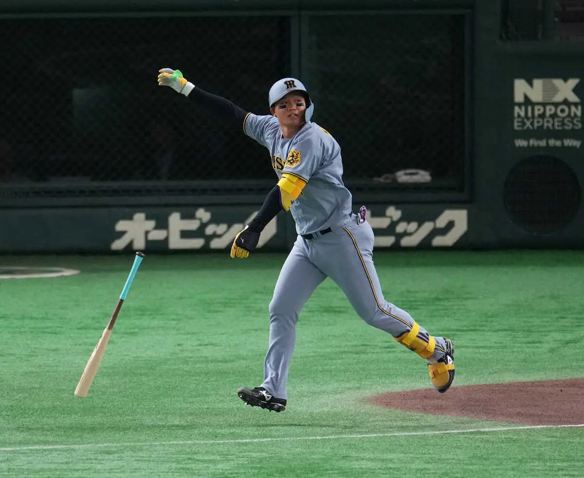 記事全文】阪神・森下翔太 打撃面で苦心した今季3年目「安定した成績を