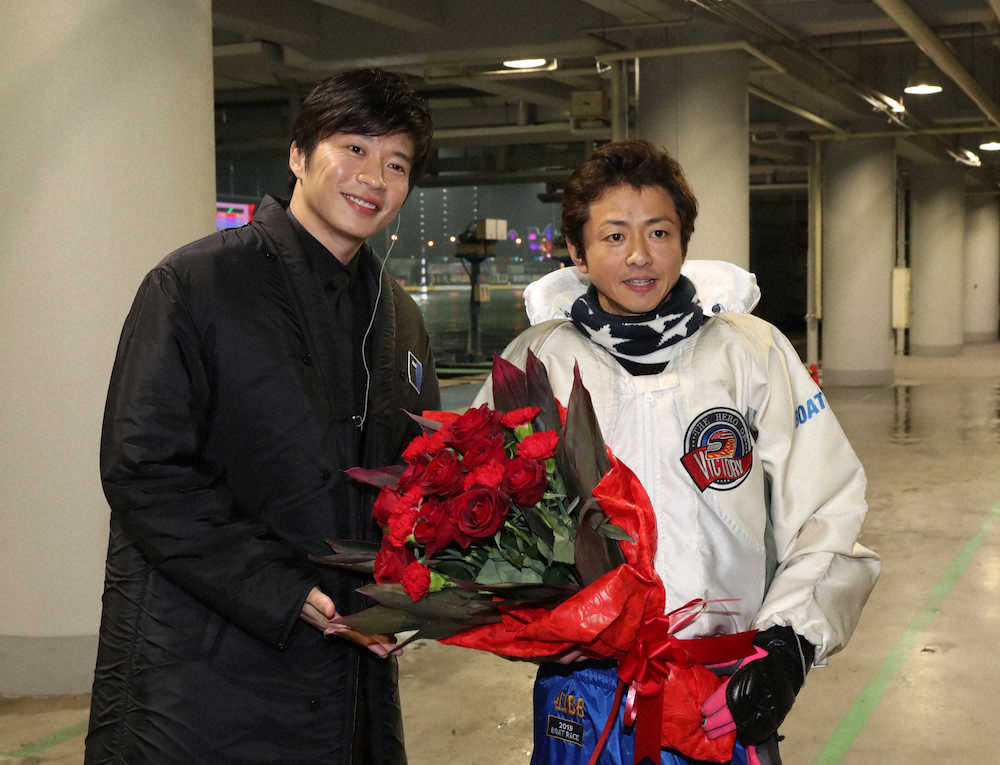 住之江・グランプリ】田中圭 ボートレース賞金王を祝福「強い勝ち方で