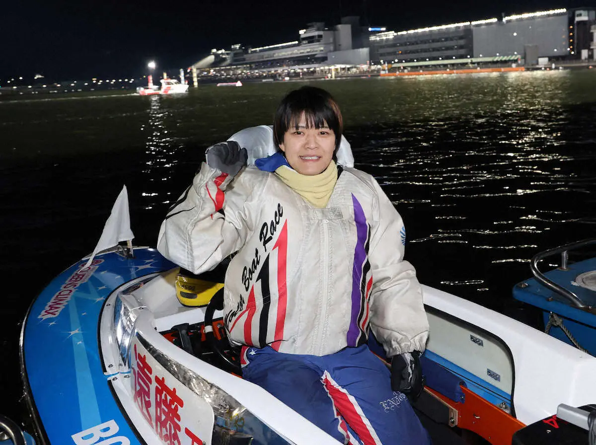 蒲郡ボート PG1クイーンズクライマックス】遠藤エミ 文句なしの逃走劇