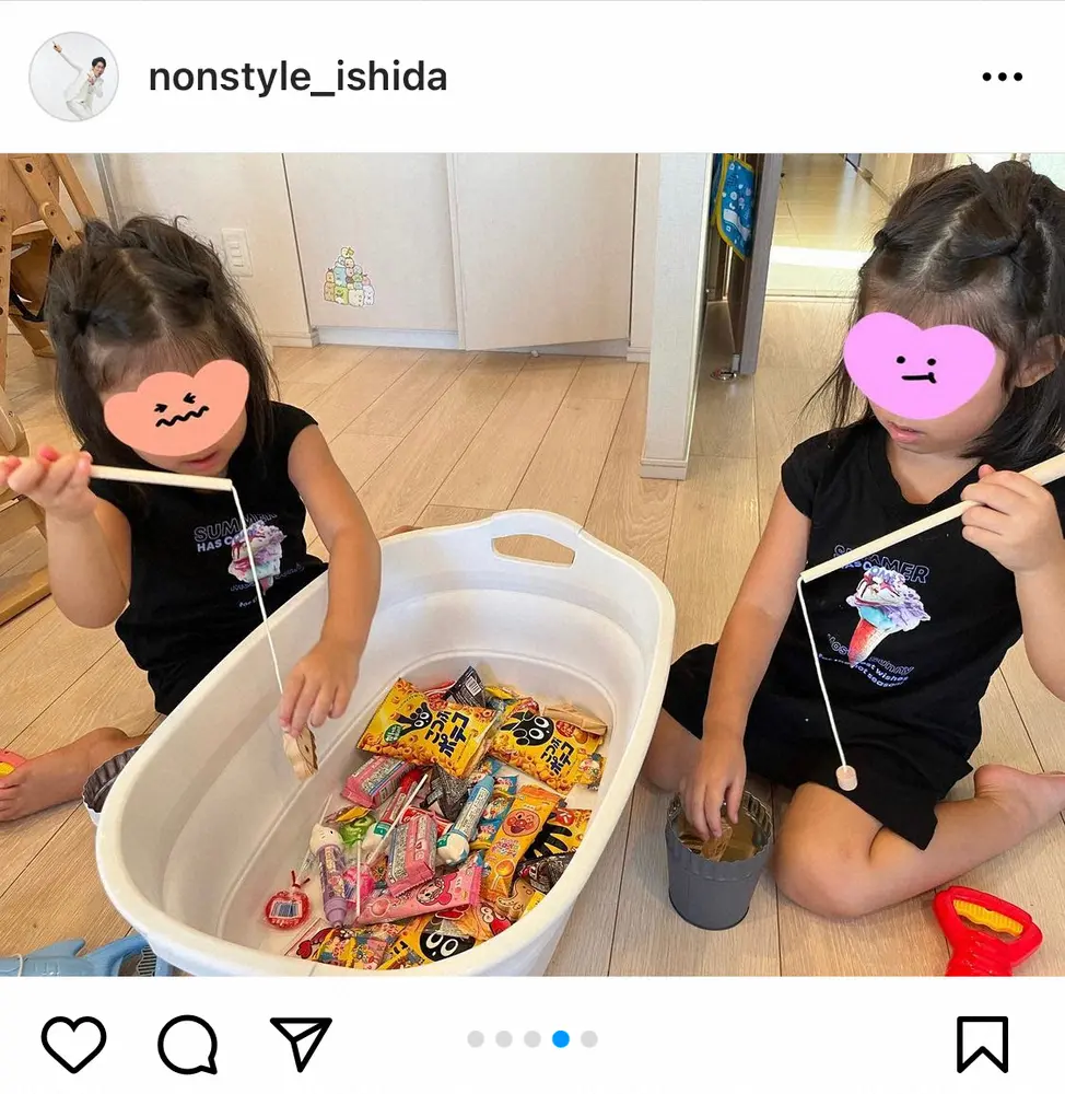 NON STYLE」の石田明インスタグラム（＠nonstyle_ishida）から